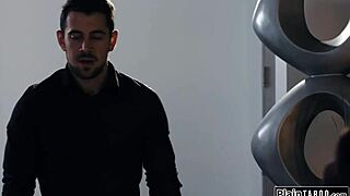 why does the milf boss dominate and facesit the hr guy with deepthroat and squirting?