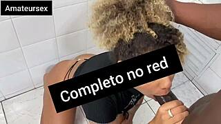 i bent over for that big black cock in the bathroom