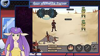 Avatar trainer part 23: guard blows muscular bodybuilder's monster cock