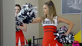 Bratty BFF Spies Stepbro Creaming Sister's Tight Pussy in Wild S6 E8