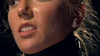 Blonde Slave's Pussy Hooked and Vibrated