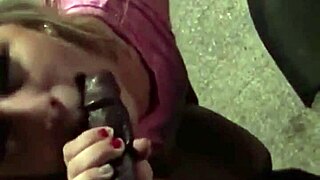 Sloppy Public Head From Whitegirl In Outdoor Setting