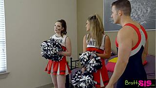 Bratty BFF Spies Stepbro Creaming Sister's Tight Pussy in Wild S6 E8