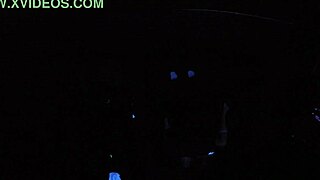 Scarlett Johnson screams in blacklight sex POV fetish!