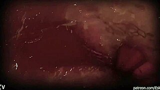 Giantess uses POV toy for intense masturbation in anime hentai re-upload by eskoz