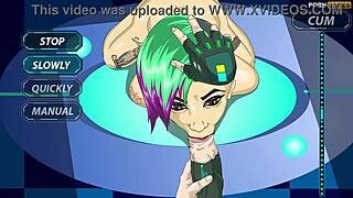 alien monster fucks anime girl in cyberpunk sex parody