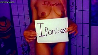 Ebony teen babe explores dirty lesbian pleasures in the dark