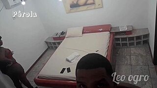 Behind the scenes photos capture a delicious ebony mulata in a natural, everyday setting.