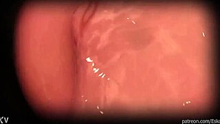 Giantess uses POV toy for intense masturbation in anime hentai re-upload by eskoz