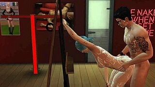 watch these inked gurlz in mff with big tits