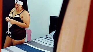 i discovered the pervert nun masturbating