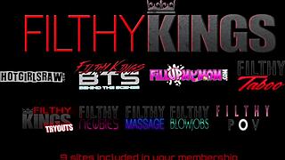 Scarlett Fall shows newbie sex skills in doggystyle, bent over, and cowgirl riding