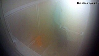 peruvian domestic employee bathing in her home