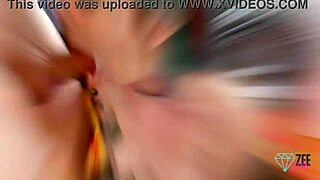 Pov training session in the race car room with toys and gagging.