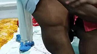 Wife pounded hard in wild bedroom action