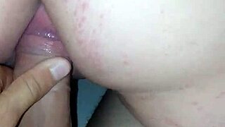 horny blonde gets her big ass and pussy fucked hard