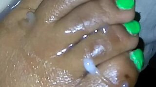 Cum on feet: tease or please?