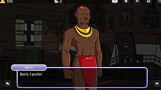 queens brothel 4 - chatting about her skills in the forest made him finish fast