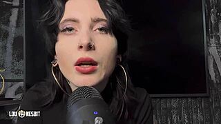 german sissy submits to lou nesbit and lia louise in femdom asmr