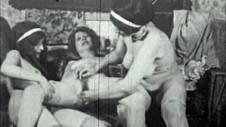 Vintage dark London in the shadows of the roaring twenties era