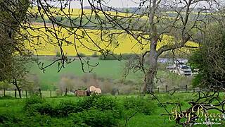 joybear dannyd tearing brunette's pussy apart with facial