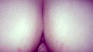 horny blonde gets her big ass and pussy fucked hard