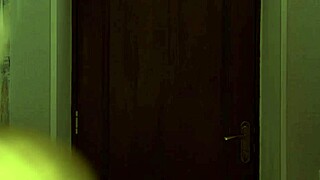 chick gagged with jock in her pussy?