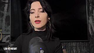 german sissy submits to lou nesbit and lia louise in femdom asmr