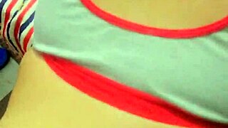 Watch this Indian girl get turned on by porn and start fucking.