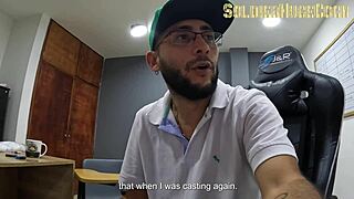 Oh, Sofia Craves That Dick in Her Mouth While the Casting Guy Stays Limp!