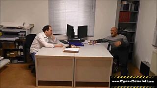 i called the whore to the office for some horny mmf threesome, but i messed up the order