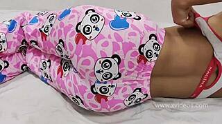 Young College Girl Beauty Experiences Intense Orgasm During Massage With Tannuxx