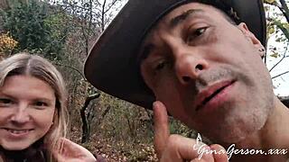 Backstage outdoor hardcore with a horny teen lover. Can't believe we did it in public!