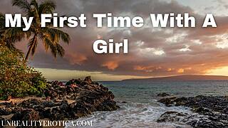 My first beach fling turned into a steamy girl-on-girl encounter
