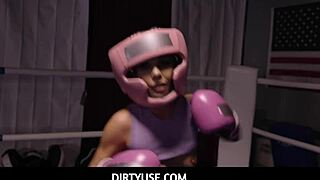 The teen student gets fucked for stealing at work.