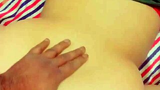 Watch this Indian girl get turned on by porn and start fucking.