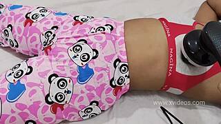 Young College Girl Beauty Experiences Intense Orgasm During Massage With Tannuxx