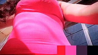 Hardcore anal action on the balcony with an amazing PAWG