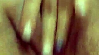 College student enjoys solo masturbation session