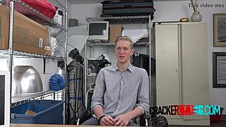 Teen gay cracker sucks on gay black monster cock eagerly