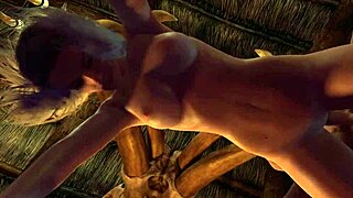 Blonde Holds Plank During Anal