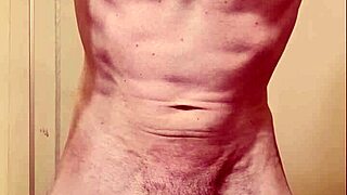 Why is Mike Guffey stroking his monster cock so hard? Watch him masturbate like a horny gay stud.