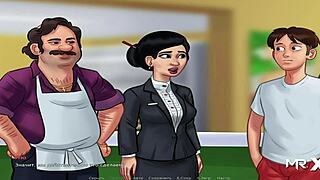 summertimesaga kiss at workplace episode 4 5