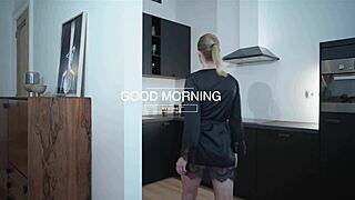 Hot wife teasing husband on the phone