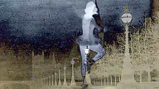 Винтажный taboo: на улице раком с волосатой пиздой и натуральными сиськами