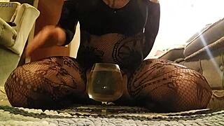 I pee in knickers and drink urine.