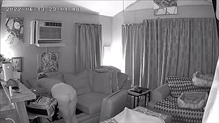Watch The Air Bnb Hostess Clean In Panties!