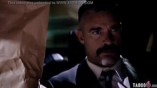 Petite Young Woman In Stockings And Lingerie Deepthroats Two Horny Men In Threesome