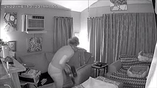 Watch The Air Bnb Hostess Clean In Panties!