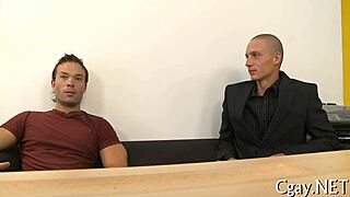 blowjob for beautiful homosexual stud with oral and bareback action!!